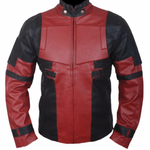 Deadpool Ryan Reynolds Red Faux Leather Jacket