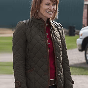 Heartland Lisa Ryder Green Quilted Jacket