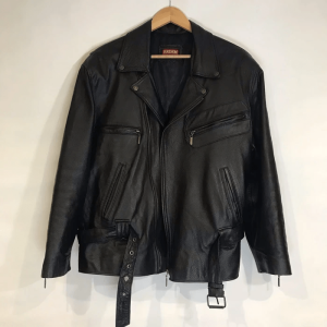 Vintage American Black Leather Jacket