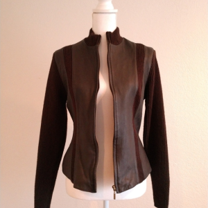 Women's Worthington Brown Faux Leather Jacket