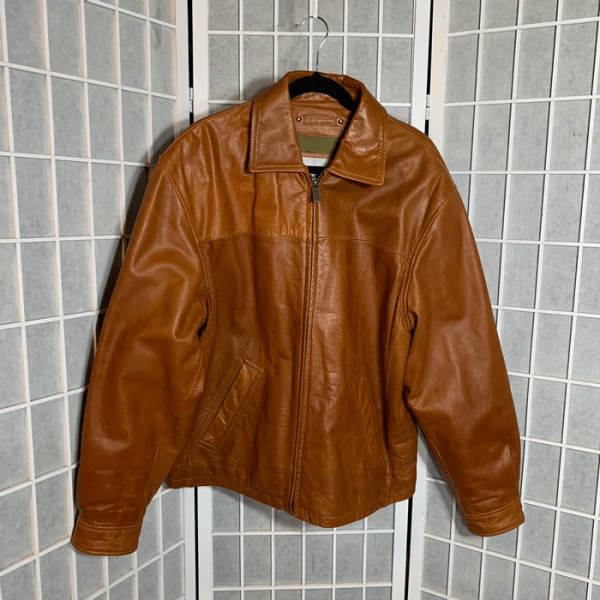 Wilsons Vintage Brown Leather Jacket
