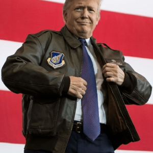 Donald Trump A2 Flight Leather Jacket