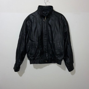 Wilsons The Leather Experts Black Faux Leather Jacket