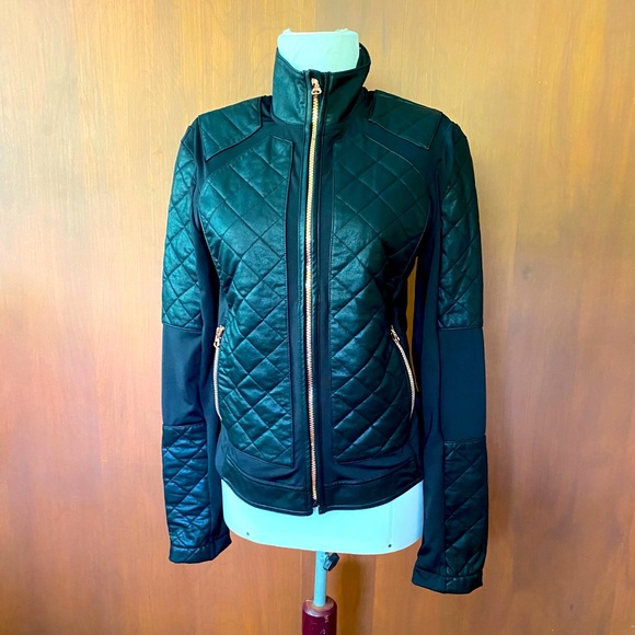 Victoria’s Secret Black Faux Leather Jacket