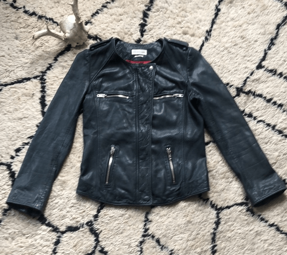 Isabel Marant Étoile Grey Faux Leather Jacket