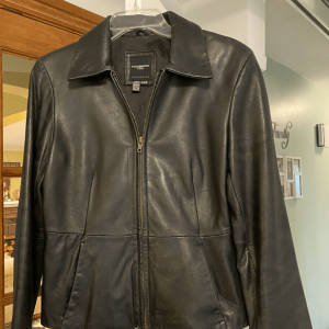 Colebrook Black Leather Jacket Womens