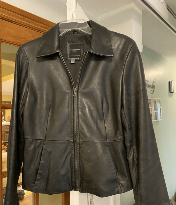 Colebrook Black Leather Jacket Womens