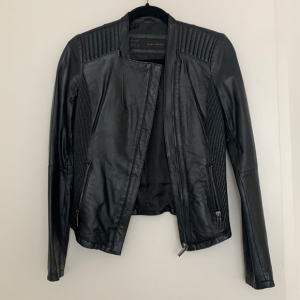 Cool Design Black Leather Jacket