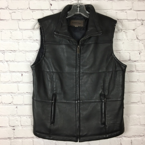 Brandon Thomas Black Faux Leather Jacket