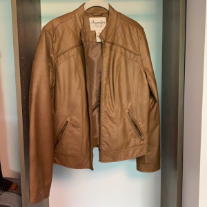 Brown American Rag Leather Jacket