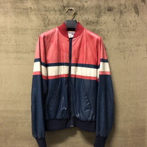 Comme Des Garçons X Junya Watanabe Leather Bomber Jacket