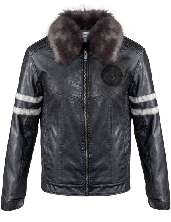 Game Of Thrones Black Leather Jacket