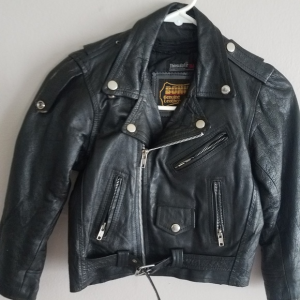 The Doors . Black Faux Leather Jacket