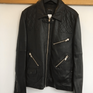 Surface To Air Leather Biker Jacket