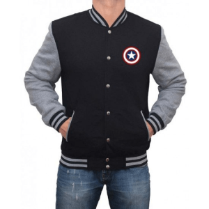 Captain America Varsity Jacket