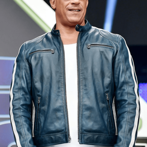 Vin Diesel Fast And The Furious Black Leather Jacket