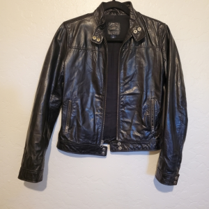 Classic Black Leather Jacket