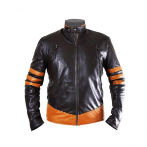 X-men Wolverine Brown Leather Jacket