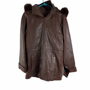 Tibor Brown Leather Thinsulate Jacket