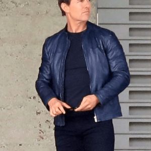 Tom Cruise Black Faux Leather Jacket