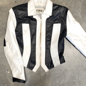 Chia Leather Vintage Motorcycle Jacket