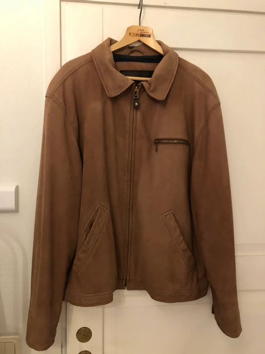 Vintage Timberland Brown Faux Leather Jacket
