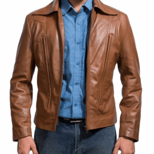 X Men Days Of Future Past Brown Faux Leather Jacket