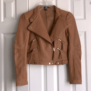 Buttery Leather Asymmetrical Jacket