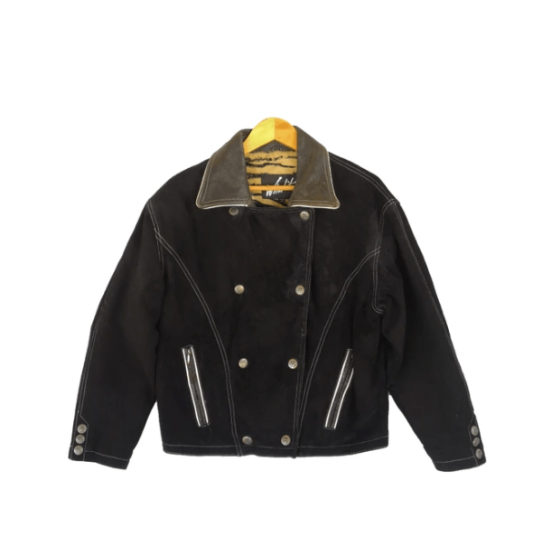 Winlit Black Leather Jacket