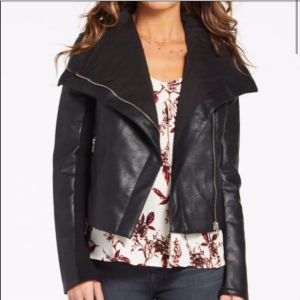 Women's Blank Nyc Faux Leather Moto Jacket