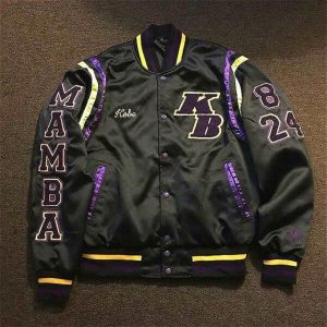 Stephen A Smith Kobe Latterman Fleece Fabric Jacket