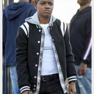 All American Tamia Cooper Varsity Fleece Jacket