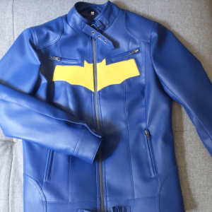 Batgirl Leather Moto Jacket
