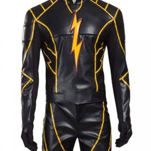 Black Racer Flash Season 3 Racer Jacket