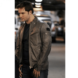 Blake The Good Wife Scott Porter Black Leather Jacket