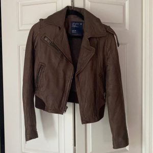 Brown Leather Jacket - Never Worn