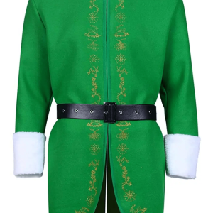 Buddy The Elf Green Christmas Cotton Jacket