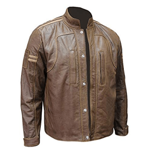 Cafe Racer Welding Leather Jacket