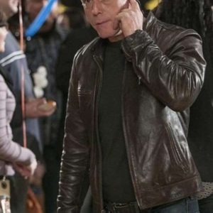 Chicago Pd Hank Voight Brown Leather Jacket