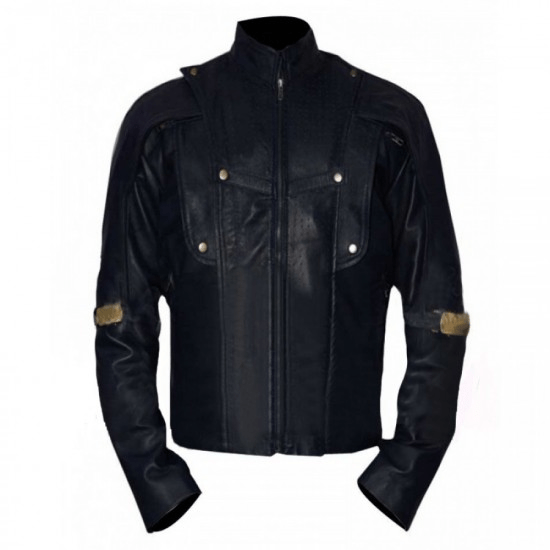 Chris Black Starlord Guardians Of The Galaxy Leather Jacket
