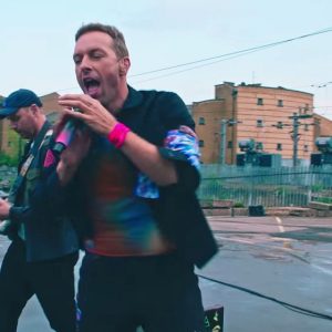 Chris Martin’s Singers New Higher Power Video Cotton Jacket