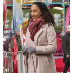 Christmas Comes Twice Tamera Mowry Housley Coat