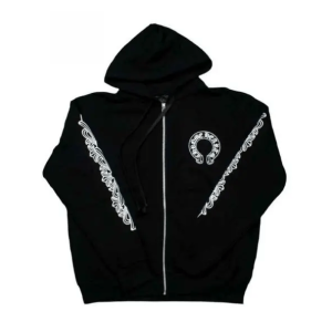 Chrome Hearts Black Hoodie Jacket