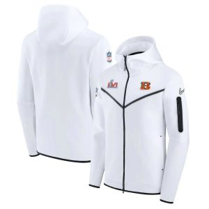 Cincinnati Bengals Nike Super Bowl Lvi Full Zip Jacket