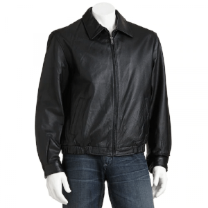 Croft Barrow Bomber Leather Jacket