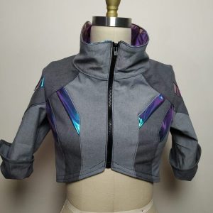 Cyberpunk Shadowrun Grey Twilightsins Jacket