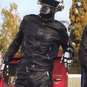 Daft Punk Electroma Black Leather Jacket