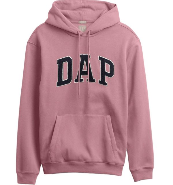 Dap Dapper Rose Pink Hoodie