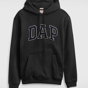 Dap Dapper Rose Black Hoodie