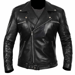 Darins Black Leather Jacket